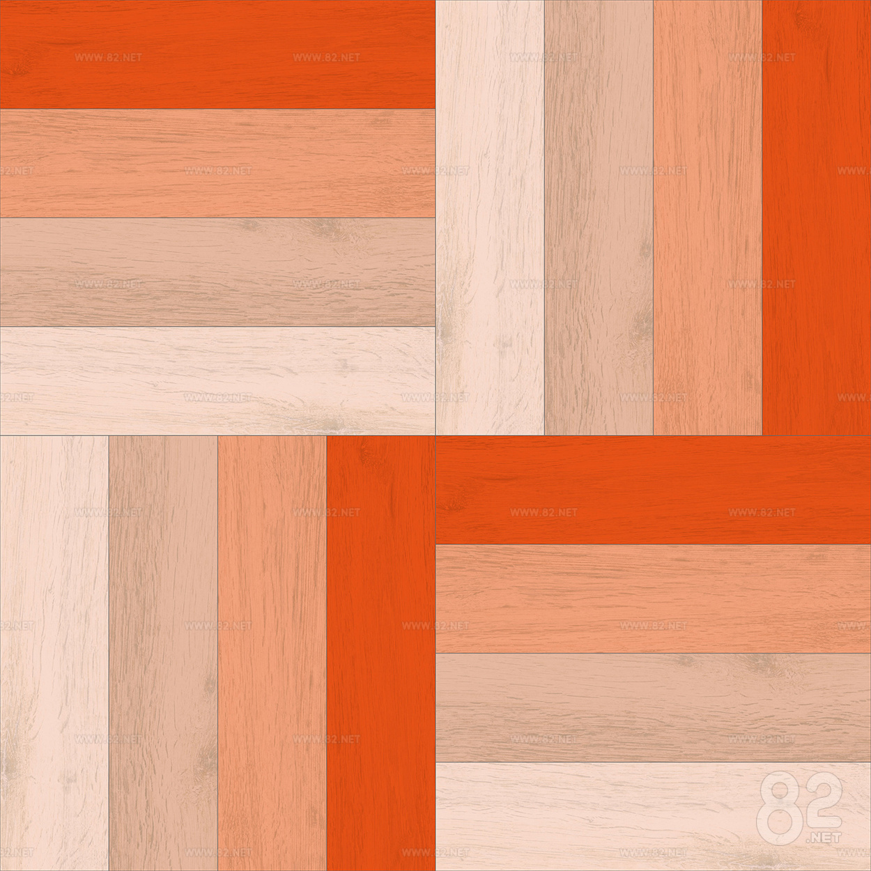 Seamless Colorful Geometric Parquet Pattern Texture Wood Floor 3D ...