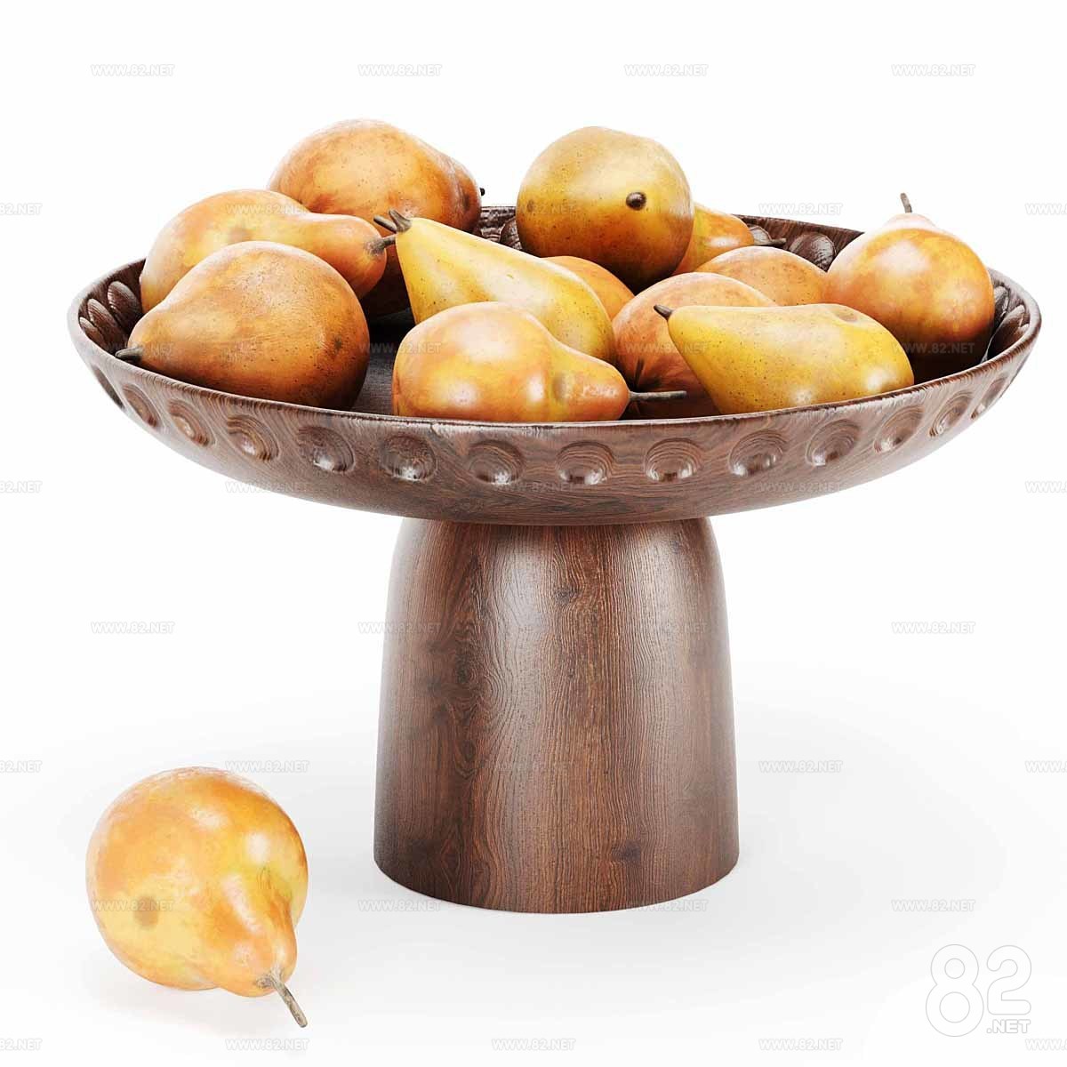 Neo-Chinese Style Mid-century Style Fruit Plate