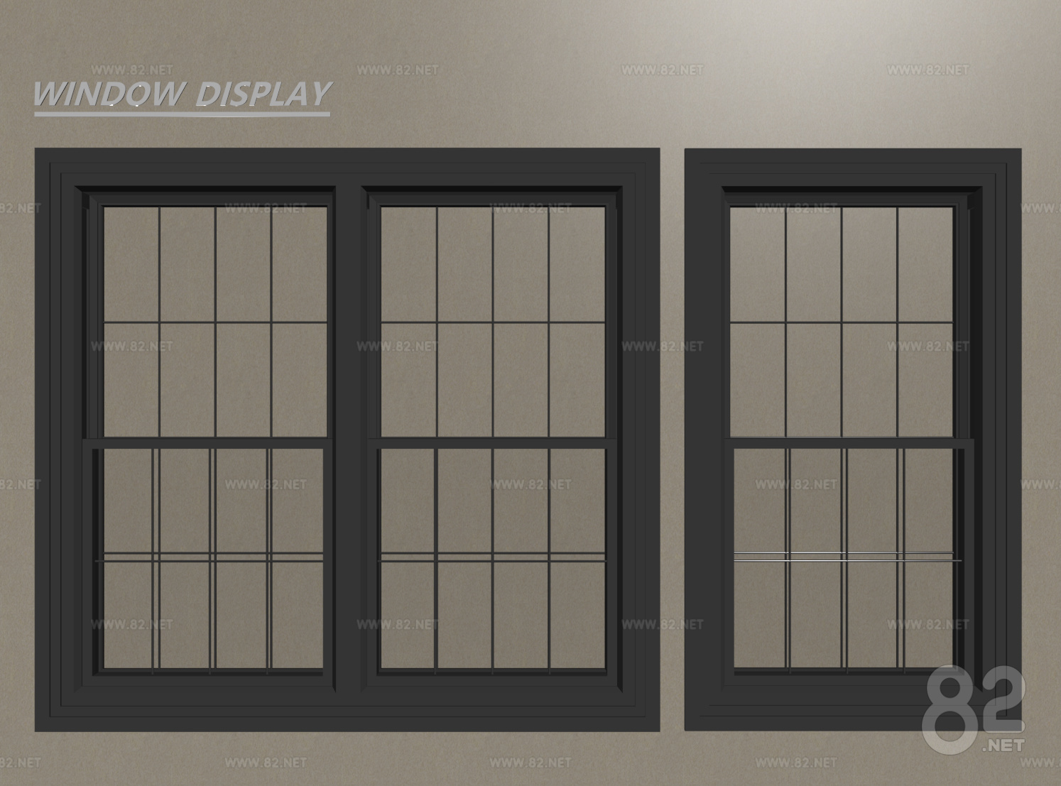modern windows aluminum alloy windows casement windows floor-to-ceiling windows