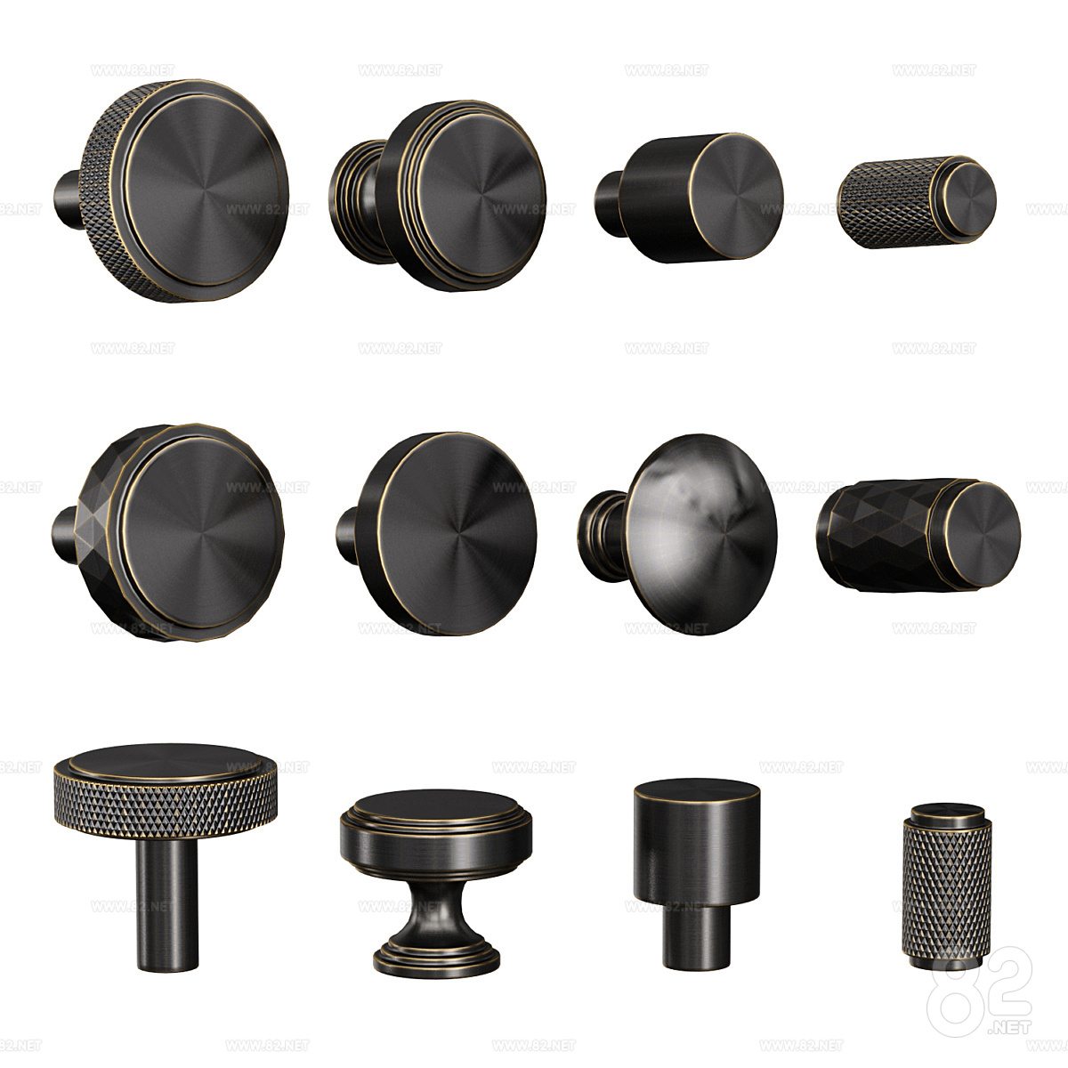 Spherical Isometric Machine Handle Drawer Spherical Handle Round Handle Metal Hardware Cabinet Door Handle ...