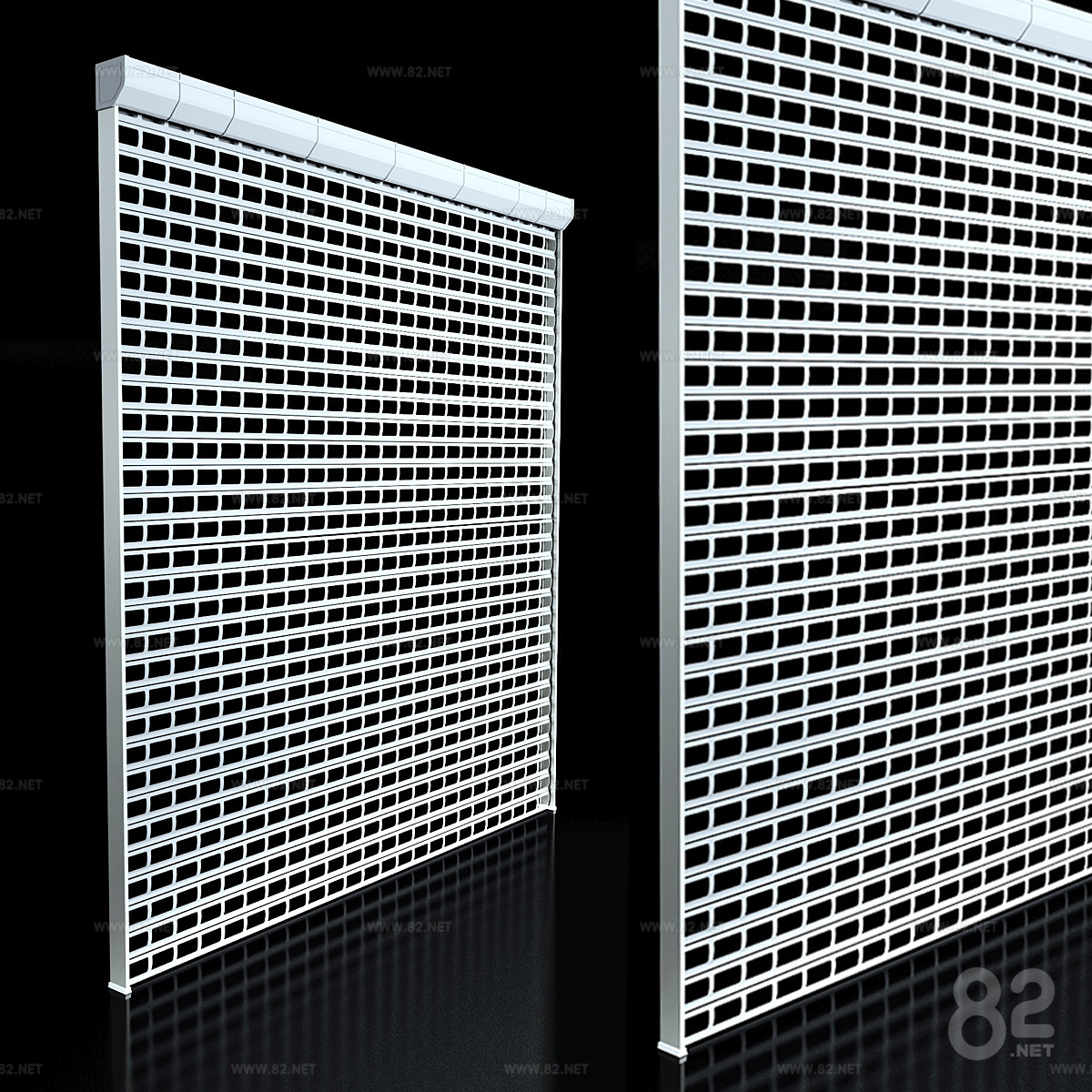 Partition Loading Rolling gate workshop isolation net fence warehouse isolation workshop ...