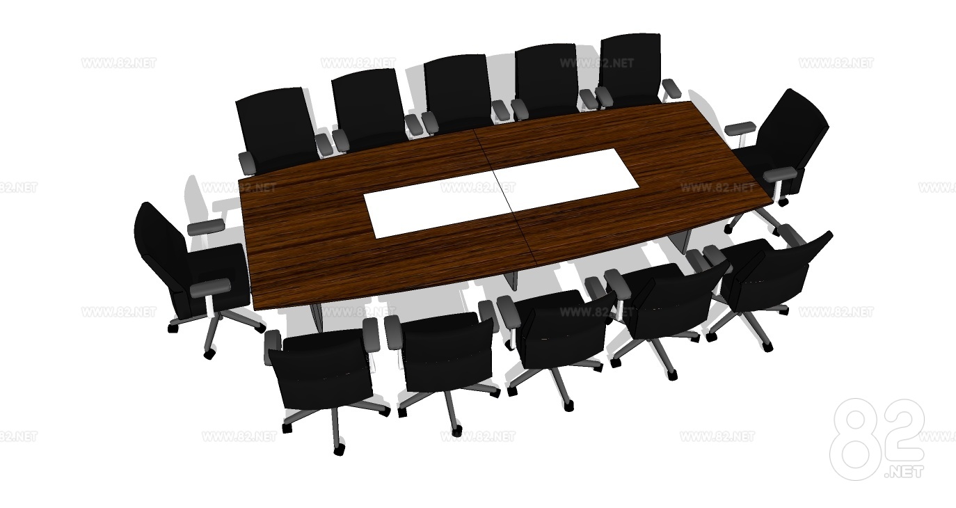 Conference Table Conference Chair Office Furniture download Sketchup ...